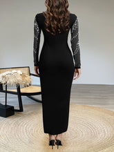 Elegant O Neck Rhinestone Bodycon Party Club Dress